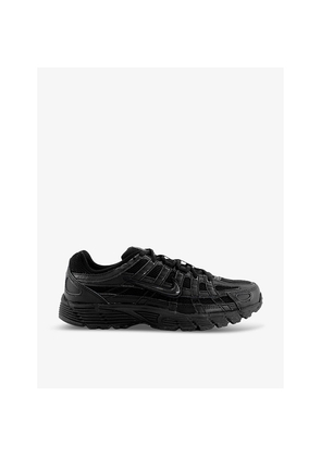 Mens Nike P-6000 Chunky-Sole Leather and Mesh Low-Top Trainers