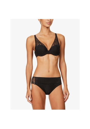 Womens Chantelle Day To Night Lace Plunge Spacer Bra