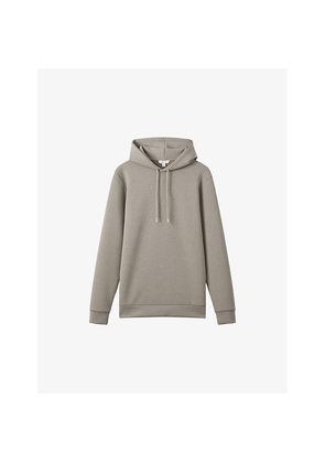 Mens Reiss Fabien Long-Sleeve Stretch-Jersey Hoody