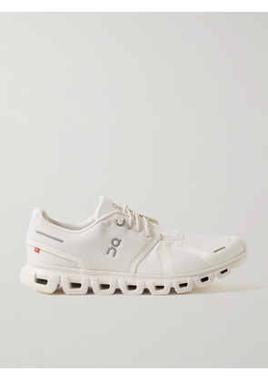 ON - Cloud 6 Rubber-Trimmed Mesh Slip-On Sneakers - Men - White - US 7