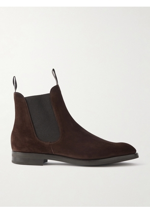 Edward Green - Newmarket Suede Chelsea Boots - Men - Brown - UK 7