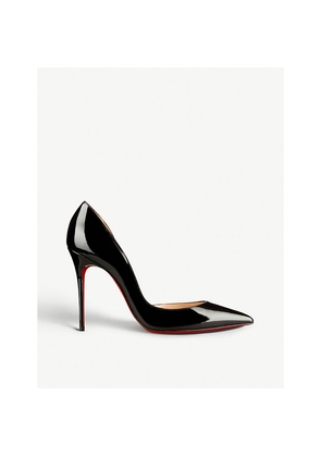 Womens Christian Louboutin Iriza 100 Patent-Leather Courts