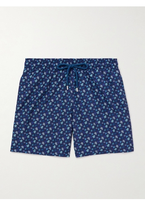 Vilebrequin - Moorea Straight-Leg Mid-Length Printed Swim Shorts - Men - Blue - S