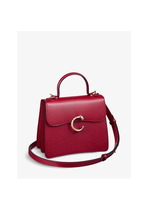 Womens Panthère De Cartier Small Leather Cross-Body Bag