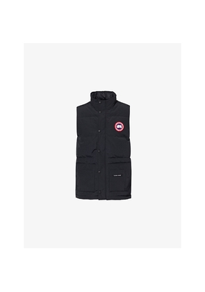Mens Canada Goose Freestyle Padded Slim-Fit Shell-Down Gilet