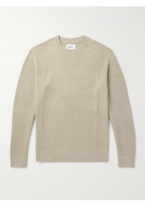 NN07 - Kevin 6600 Ribbed Organic Cotton Sweater - Men - Neutrals - S