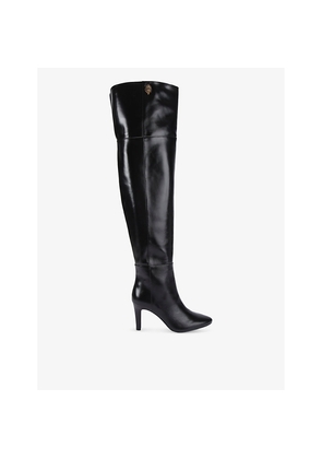 Womens Kurt Geiger London Shoreditch Leather Knee-High Boots