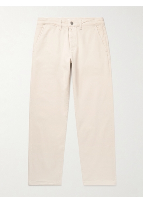 NN07 - Aden 1923 Straight-Leg Organic Cotton-Blend Twill Chinos - Men - Neutrals - UK/US 28
