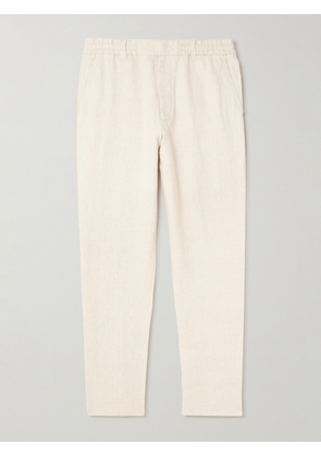 NN07 - Billie 1454 Tapered Linen Trousers - Men - Neutrals - 28W 32L