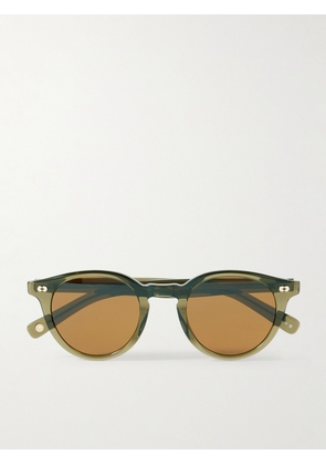 Garrett Leight California Optical - Clune X Sun Round-Frame Acetate Sunglasses - Men - Green