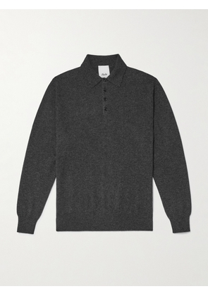 Allude - Cashmere Polo Shirt - Men - Gray - S