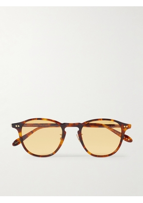 Garrett Leight California Optical - Hampton J Sun Round-Frame Tortoiseshell Acetate Sunglasses - Men - Tortoiseshell
