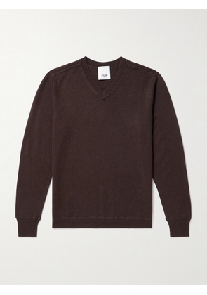 Allude - Cashmere Sweater - Men - Brown - S