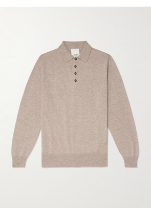 Allude - Cashmere Polo Shirt - Men - Brown - S