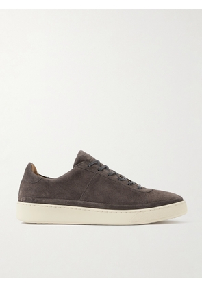 Mulo - Waxed-Suede Sneakers - Men - Gray - UK 7