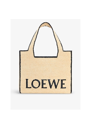 Womens Loewe x Paula's Ibiza Large Raffia Tote Bag