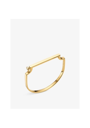 Womens Monica Vinader Signature 18ct Yellow-Gold Vermeil Plated Sterling-Silver Bracelet