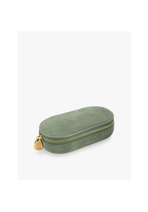 Monica Vinader Oval Suede Jewellery Box