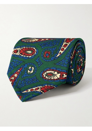 J. Mueser - 8cm Paisley-Print Silk-Twill Tie - Men - Multi