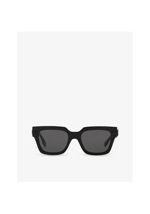 Fendi Fe40078I Irregular-Frame Acetate Sunglasses
