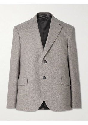Mr P. - Oversized Wool and Camel-Blend Tweed Suit Jacket - Men - Gray - 38