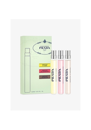 Womens Prada Infusions Eau De Parfum Travel Set 3 x 10ml