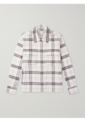 Eleventy - Checked Cotton Shirt - Men - Brown - S