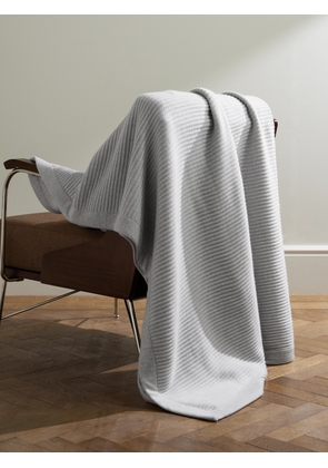 Brunello Cucinelli - Ribbed Cashmere Blanket - Men - Neutrals
