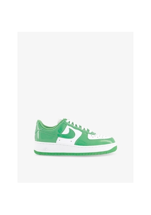 Womens Nike Air Force 1 Lo Leather Low-Top Trainers