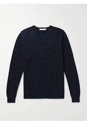 Inis Meáin - Merino Wool and Cashmere-Blend Sweater - Men - Blue - S