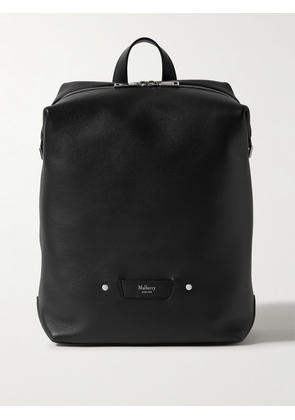 Mulberry - Rye Full-Grain Leather Backpack - Men - Black