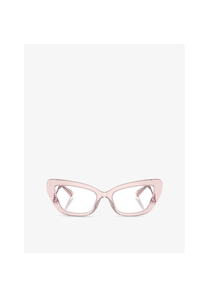 Womens Dolce & Gabbana Dg3391B Cat-Eye Acetate Optical Glasses