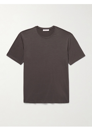 Orlebar Brown - OB-T Slim-Fit Merino Wool-Jersey T-Shirt - Men - Brown - S