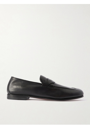 TOM FORD - Gigi Full-Grain Leather Loafers - Men - Black - EU 40