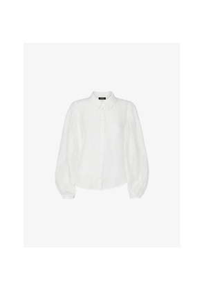 Womens Whistles Hannah Textured Woven Shirt
