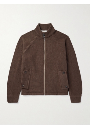 Kartik Research - Wool Harrington Jacket - Men - Brown - S