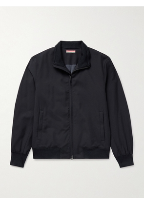 Orlebar Brown - Alvaro Merino Wool Jacket - Men - Blue - S