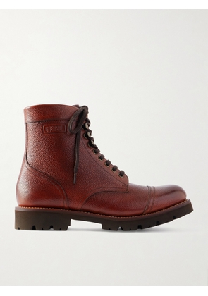 Grenson - Bill Full-Grain Leather Lace-Up Boots - Men - Brown - UK 6