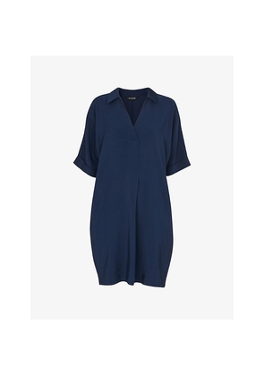 Womens Whistles Melanie V-Neck Woven Mini Dress