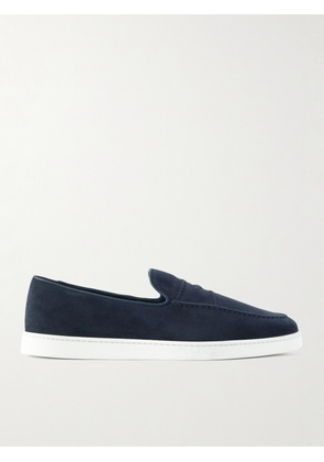Church's - Peebles Suede Loafers - Men - Blue - UK 6