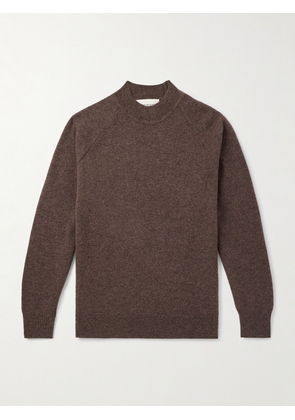 A Kind Of Guise - Morello Merino Wool Mock-Neck Sweater - Men - Brown - S