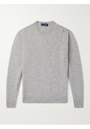 Thom Sweeney - Brushed Cashmere-Blend Sweater - Men - Gray - XS