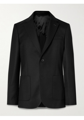 Mr P. - Slim-Fit Wool Suit Jacket - Men - Black - 38
