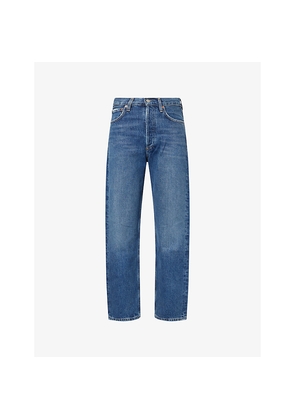 Womens Agolde 90's Straight-Leg Denim Jeans