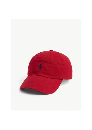 Mens Polo Ralph Lauren Pony Logo-Embroidered Cotton Chino Ball Cap