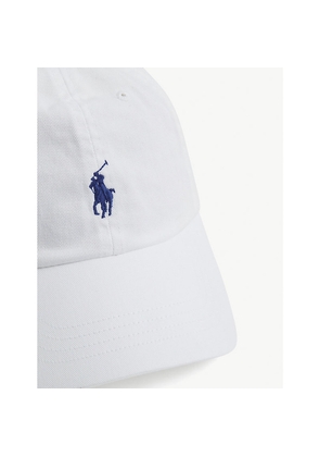 Mens Polo Ralph Lauren Pony Logo-Embroidered Cotton Chino Ball Cap
