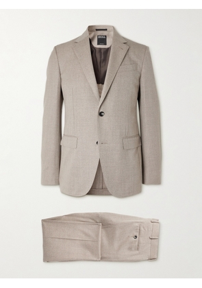 Zegna - Wool-Gabardine Suit - Men - Gray - IT 46