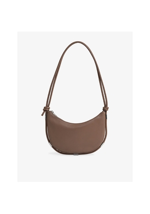 Womens Reiss Harriet Rope-Strap Leather Shoulder Bag