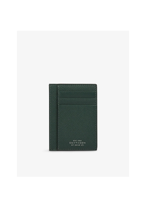 Womens Smythson Panama Leather Card Holder