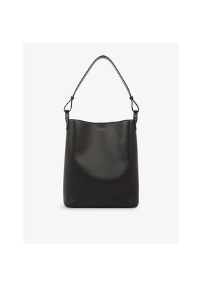 Womens Smythson Milton Leather Shoulder Bag